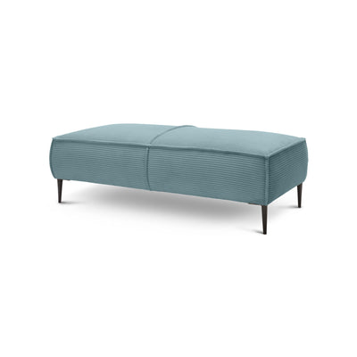 Pufa 140 cm do salonu w stylu modern | May Zimna Mięta (POSO 26)