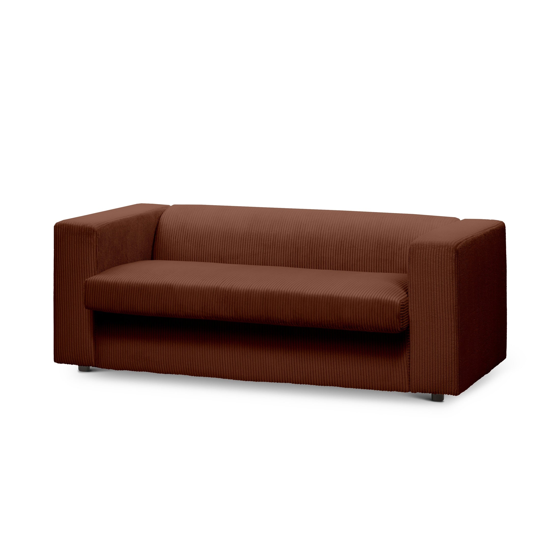 Sofa 2-osobowa z funkcją spania 174 cm | July Espresso (POSO 39)