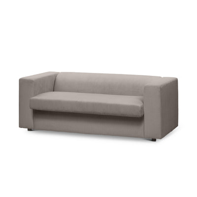 Sofa 2-osobowa z funkcją spania 174 cm | July Szampański Popiół (POSO 03)