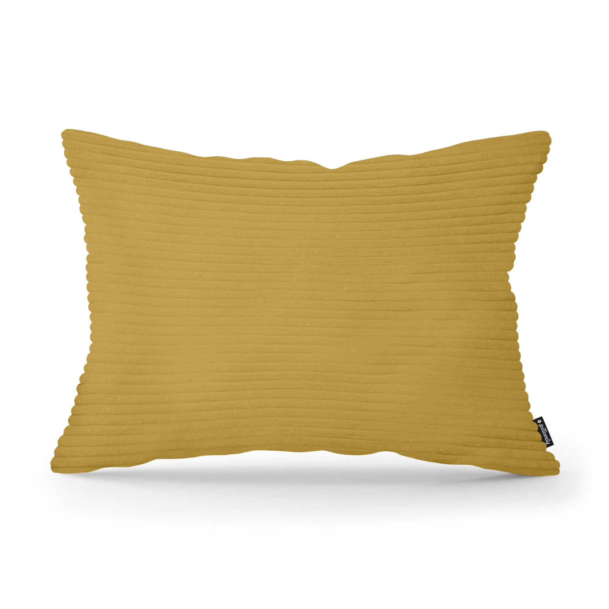 Poduszka Dekoracyjna Szeroki Sztruks 40x55 Miodowy Dąb