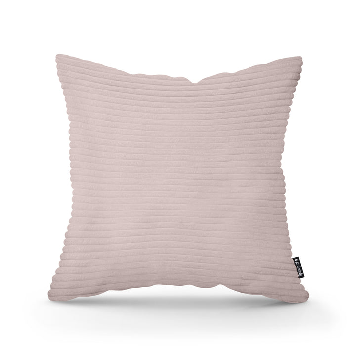 Poduszka Dekoracyjna Szeroki Sztruks 45x45 Zgaszony Róż