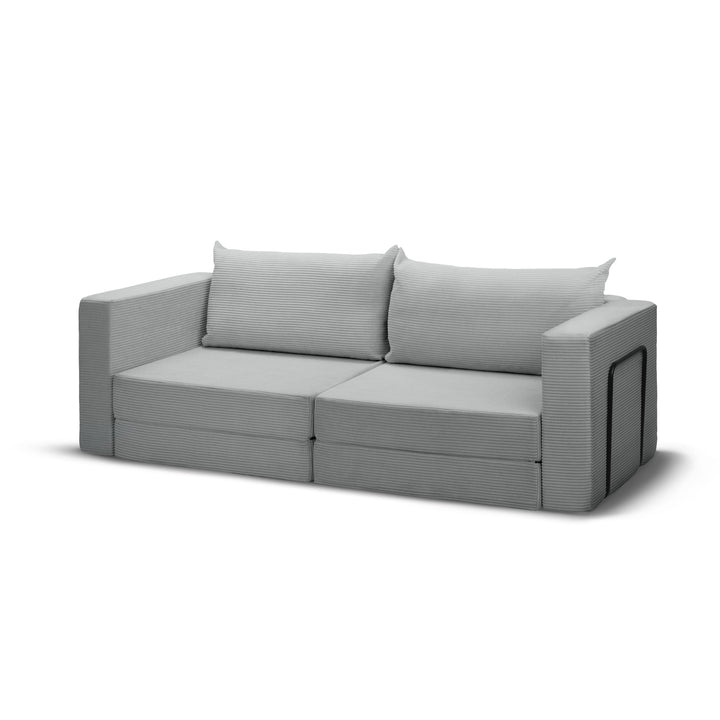Sofa Cordia Szary Bambus