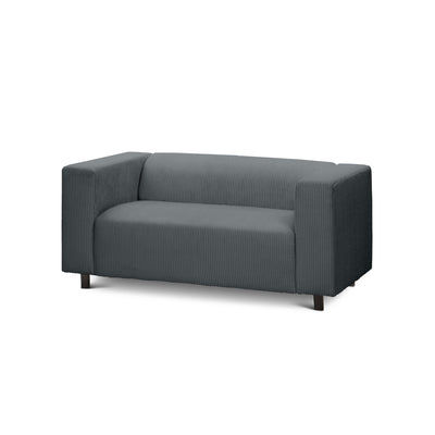 Sofa 2-osobowa 151 cm | July Grafitowy Mech (POSO 60)
