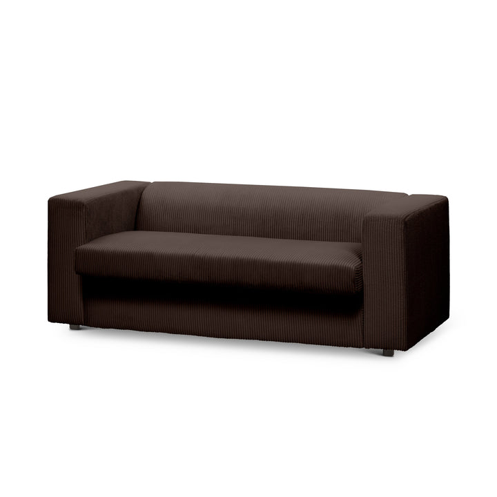 Sofa 2-osobowa z funkcją spania July Ciemny Orzech