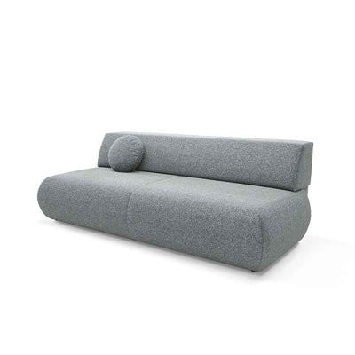 Sofa z funkcją spania 140x200 z pojemnikiem w stylu nowoczesnym | Puentro Granitowa Otchłań (PUENTE 94)