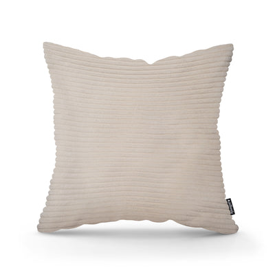 Poduszka dekoracyjna 45×45 cm w stylu scandi i boho | Szeroki Sztruks