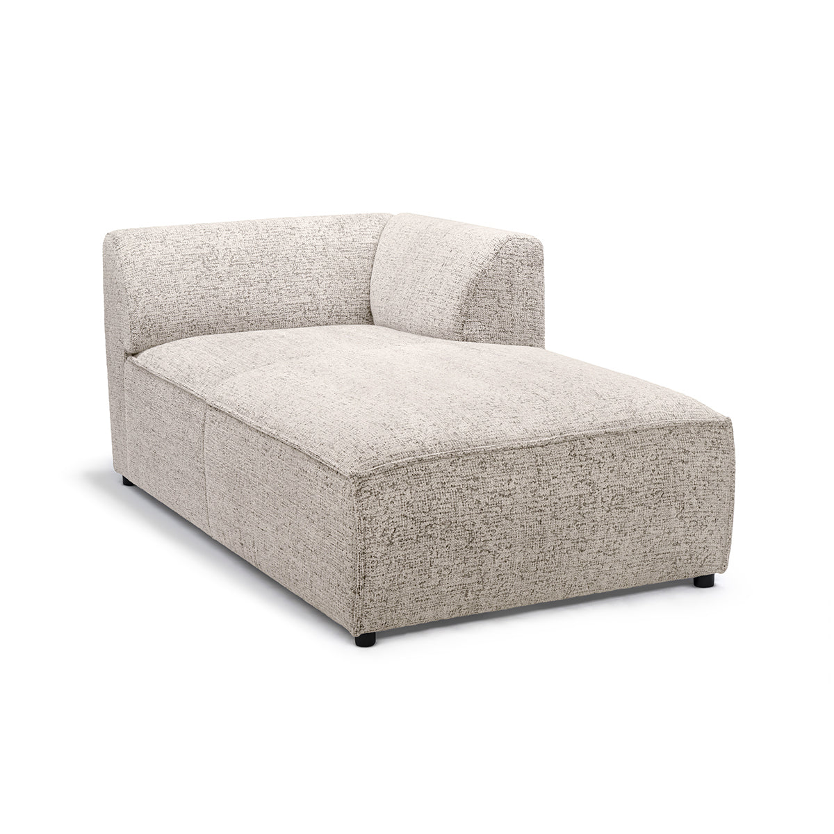 Narożnik Modułowy BRICK Moduł L Prawo Porcelanowy Beż (BELLA 05)