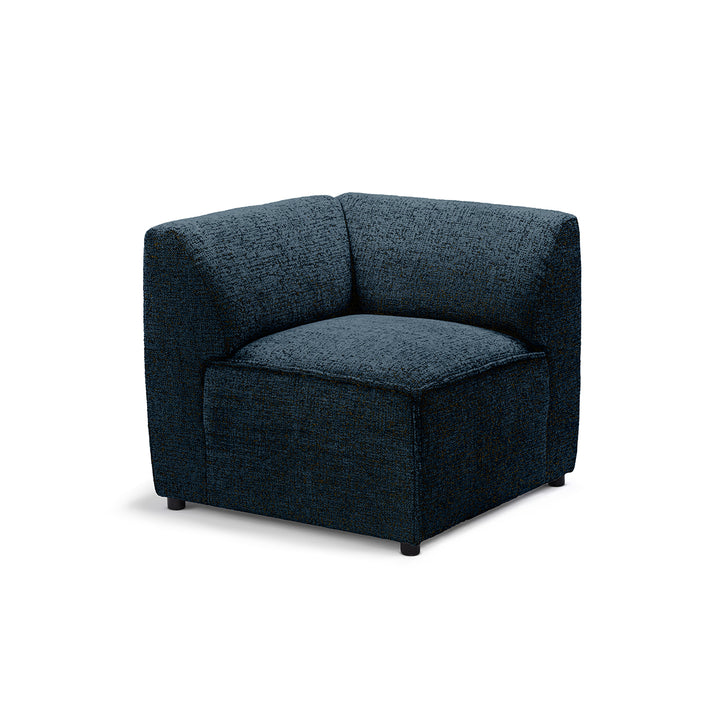 Sofa Modułowa BRICK Moduł M Prawo Atramentowy Grafit (BELLA 30)