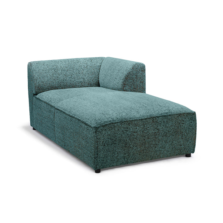 Sofa Modułowa BRICK Moduł L Prawo Leśna Patyna (BELLA 75)