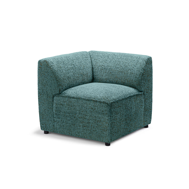 Sofa Modułowa BRICK Moduł M Prawo Leśna Patyna (BELLA 75)