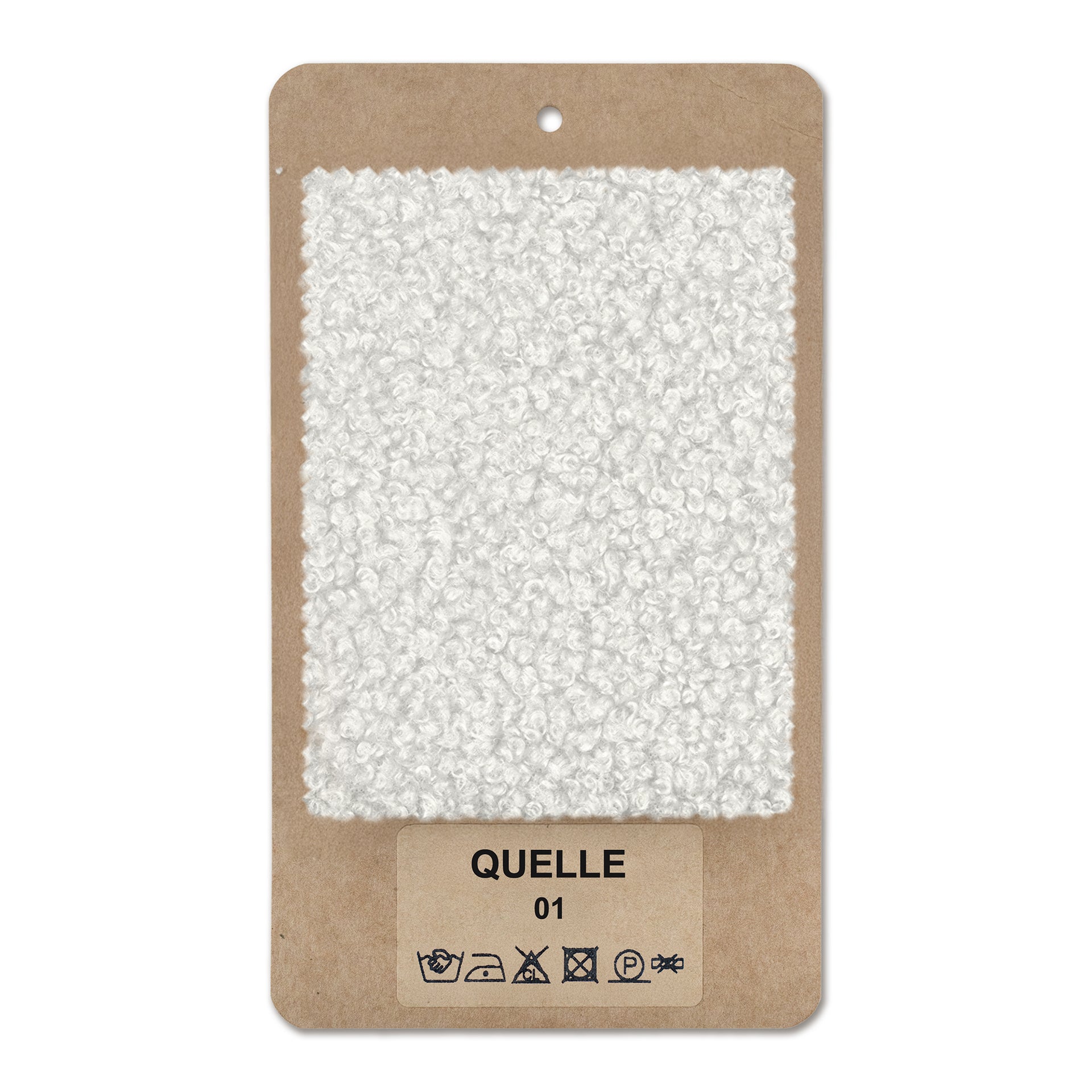 Próbnik tkanin QUELLE Biała Mgiełka (QUELLE 01)
