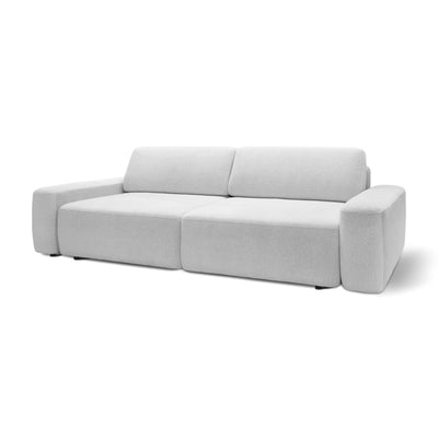 Sofa z funkcją spania 200x136 z pojemnikiem DL| Bamby Poranna Rosa (RAVEN 21)