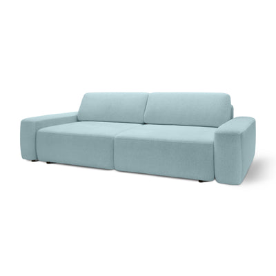 Sofa z funkcją spania 200x136 z pojemnikiem DL| Bamby Porcelanowy Błękit (RAVEN 80)