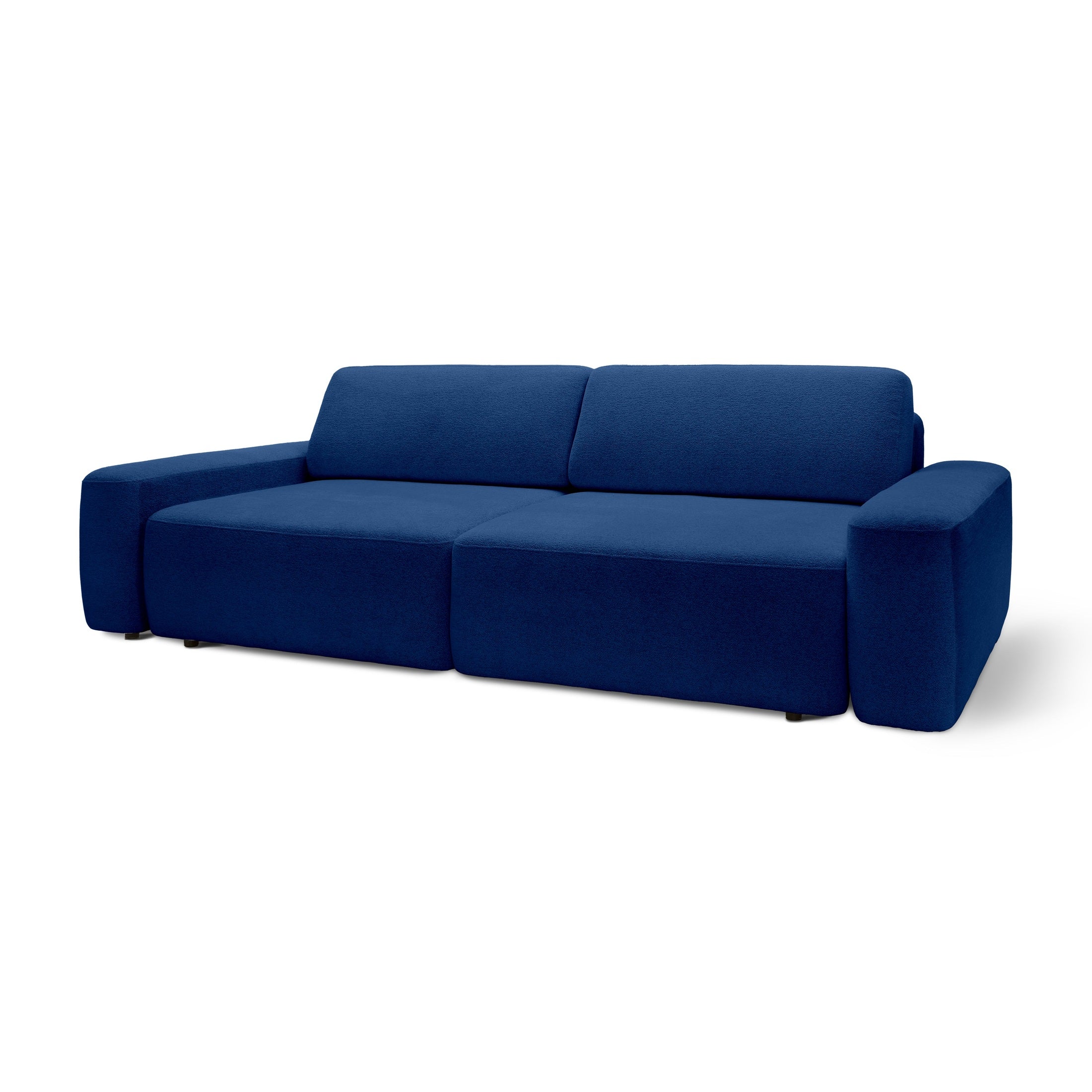 Sofa z funkcją spania 200x136 z pojemnikiem DL| Bamby Atlantycki Nurt (RAVEN 86)