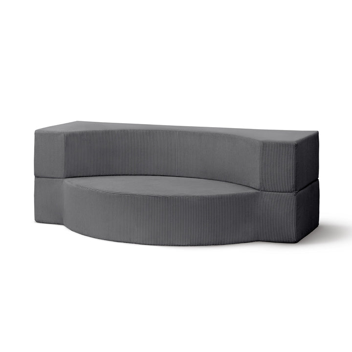 Sofa Lunaria Stalowy Brąz
