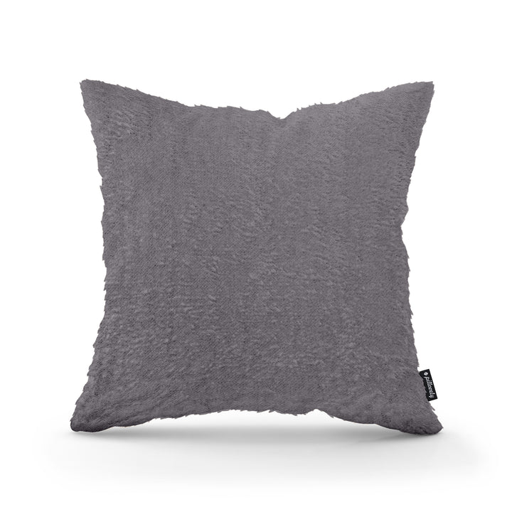 Poduszka Dekoracyjna Plusz 45x45 Fioletowy Kamień