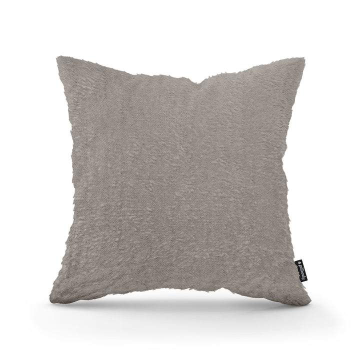 Poduszka Dekoracyjna Plusz 45x45 Szarość Piasku
