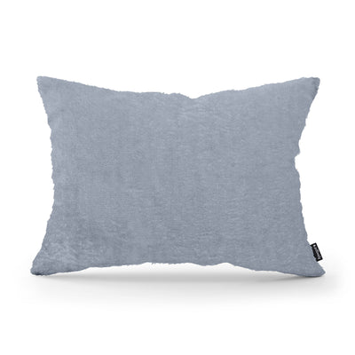 Poduszka dekoracyjna 40x55 cm w stylu glamour | Plusz Mgła Oceanu (SORRISO 07)