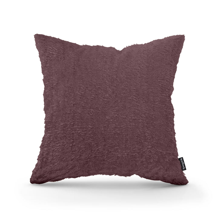 Poduszka Dekoracyjna Plusz 45x45 Ciemna Śliwka