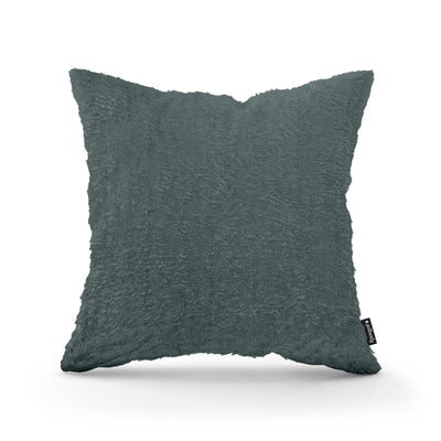 Poduszka dekoracyjna 45×45 cm w stylu glamour | Plusz Rubinowy Granat (SORRISO 13)