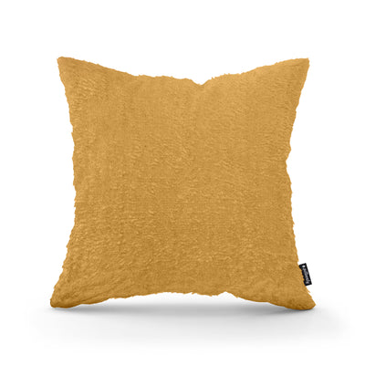 Poduszka dekoracyjna 45×45 cm w stylu glamour | Plusz Złoty Blask (SORRISO 21)