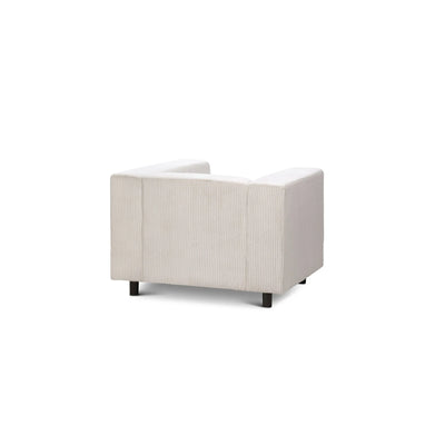 Fotel 95 cm do relaksu w stylu skandynawskim | July