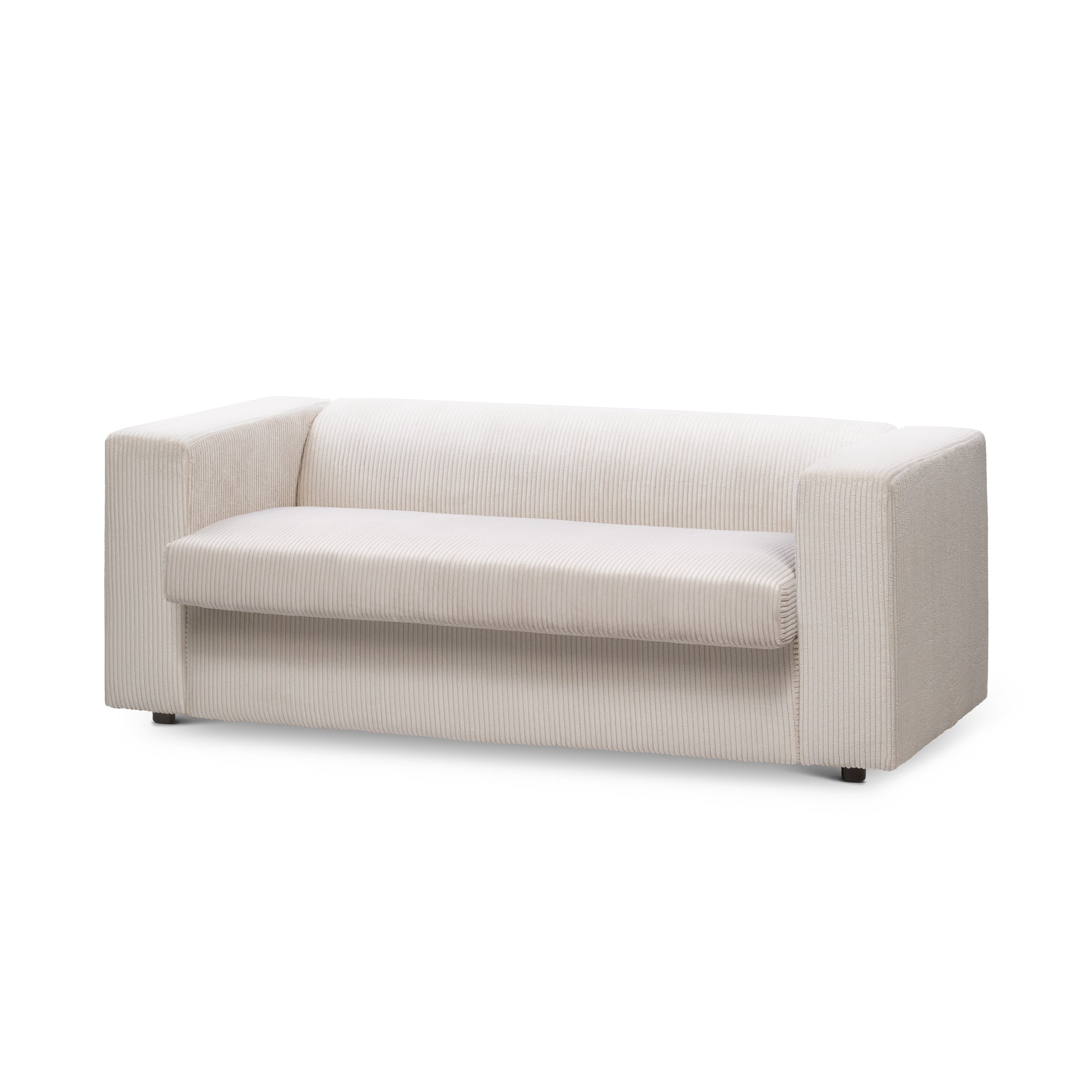 Sofa 2-osobowa z funkcją spania 174 cm | July Porcelanowy Beż (POSO 38)