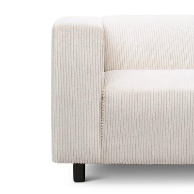 Fotel 95 cm do relaksu w stylu skandynawskim | July