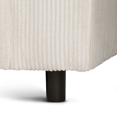 Fotel 95 cm do relaksu w stylu skandynawskim | July