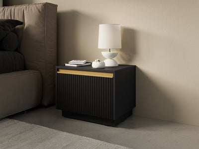 Szafka nocna 54x42 cm w stylu glamour | Westa