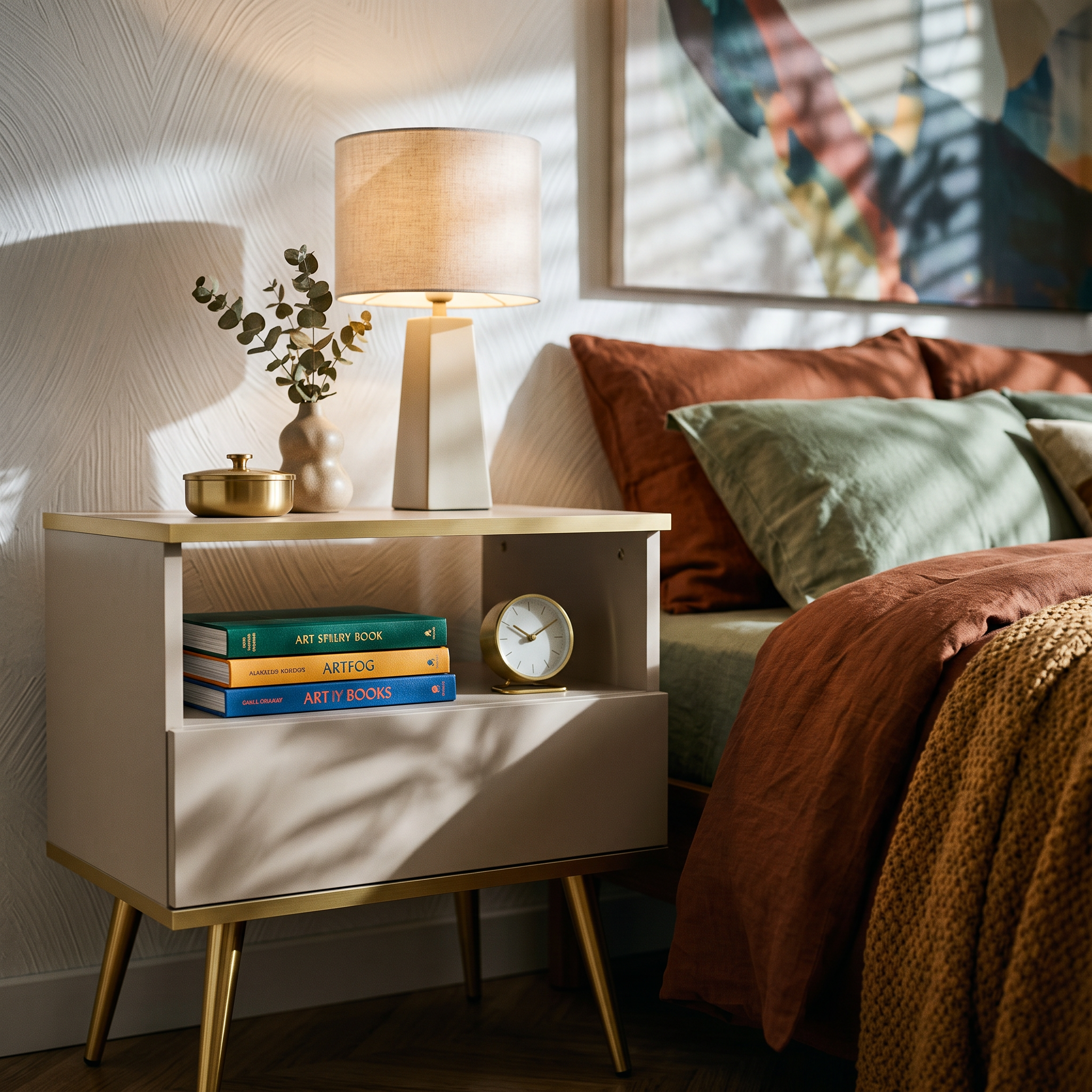 Szafka nocna 54x59 cm w stylu modern classic | Meva