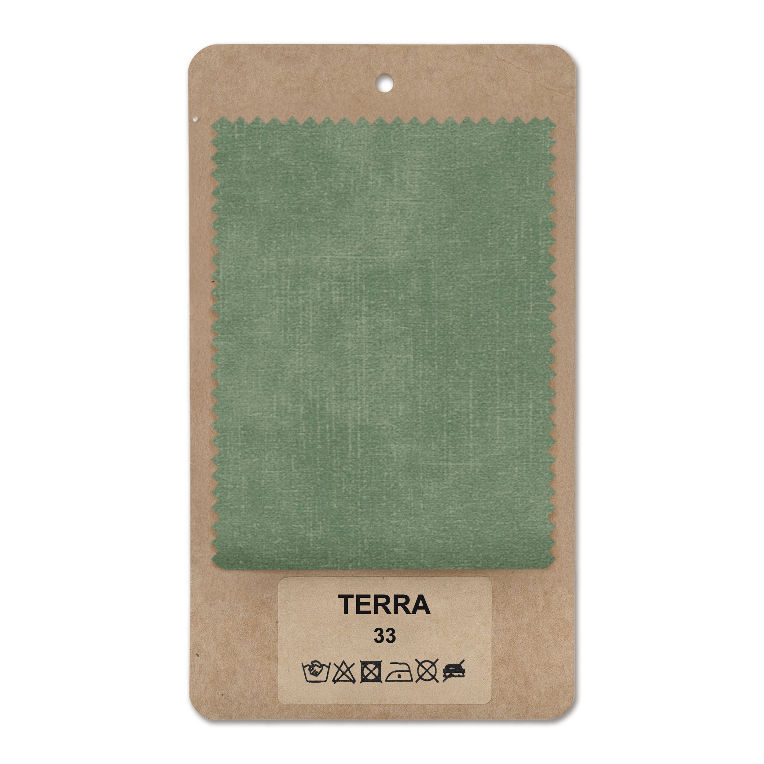 Próbnik tkanin TERRA Szałwiowa Patyna (TERRA 33)
