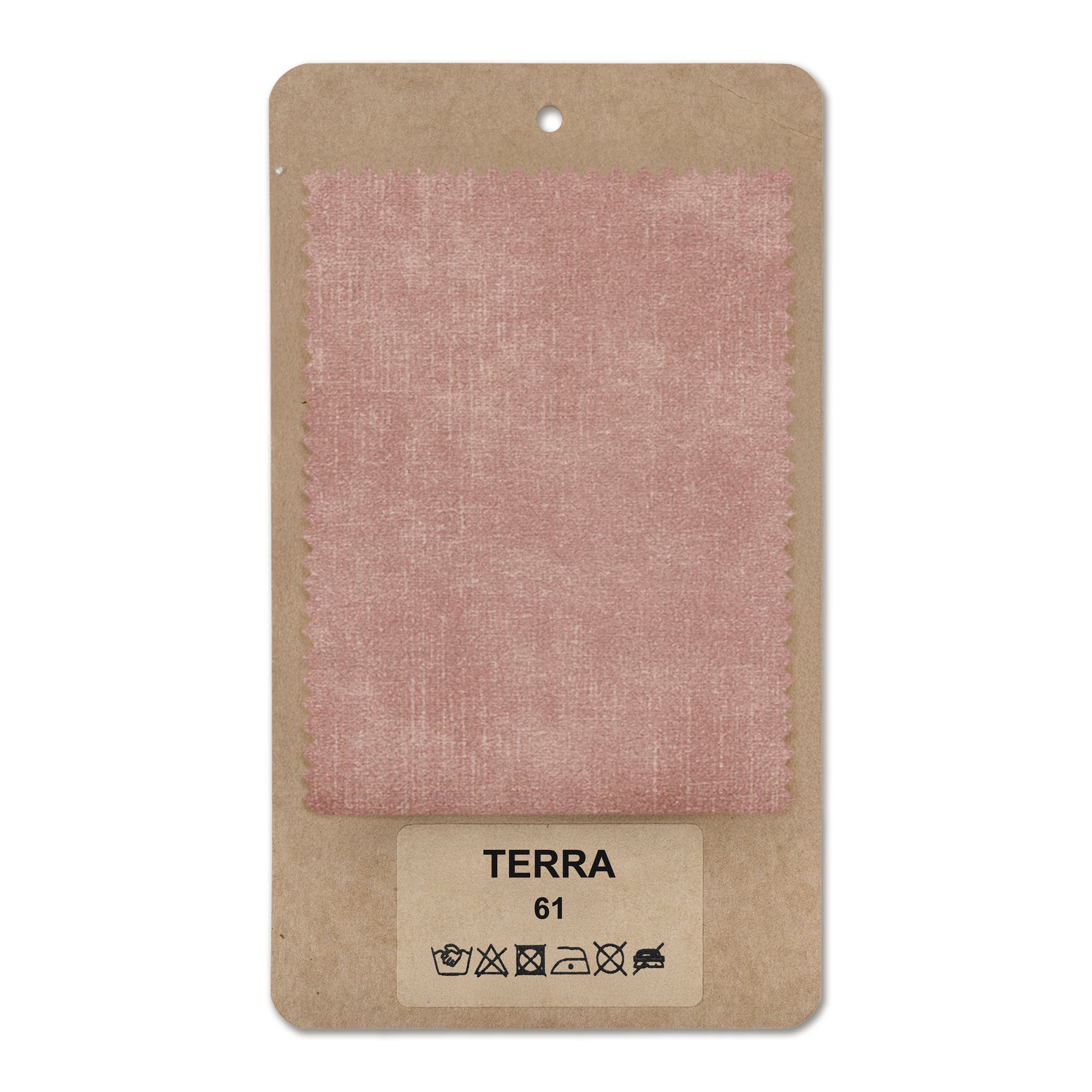 Próbnik tkanin TERRA Pudrowa Róża (TERRA 61)