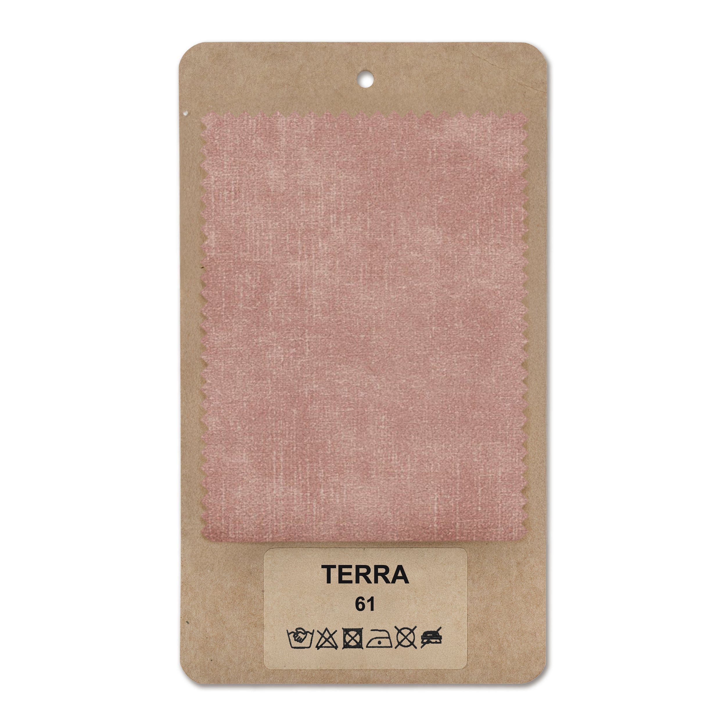 Próbnik tkanin TERRA Pudrowa Róża (TERRA 61)