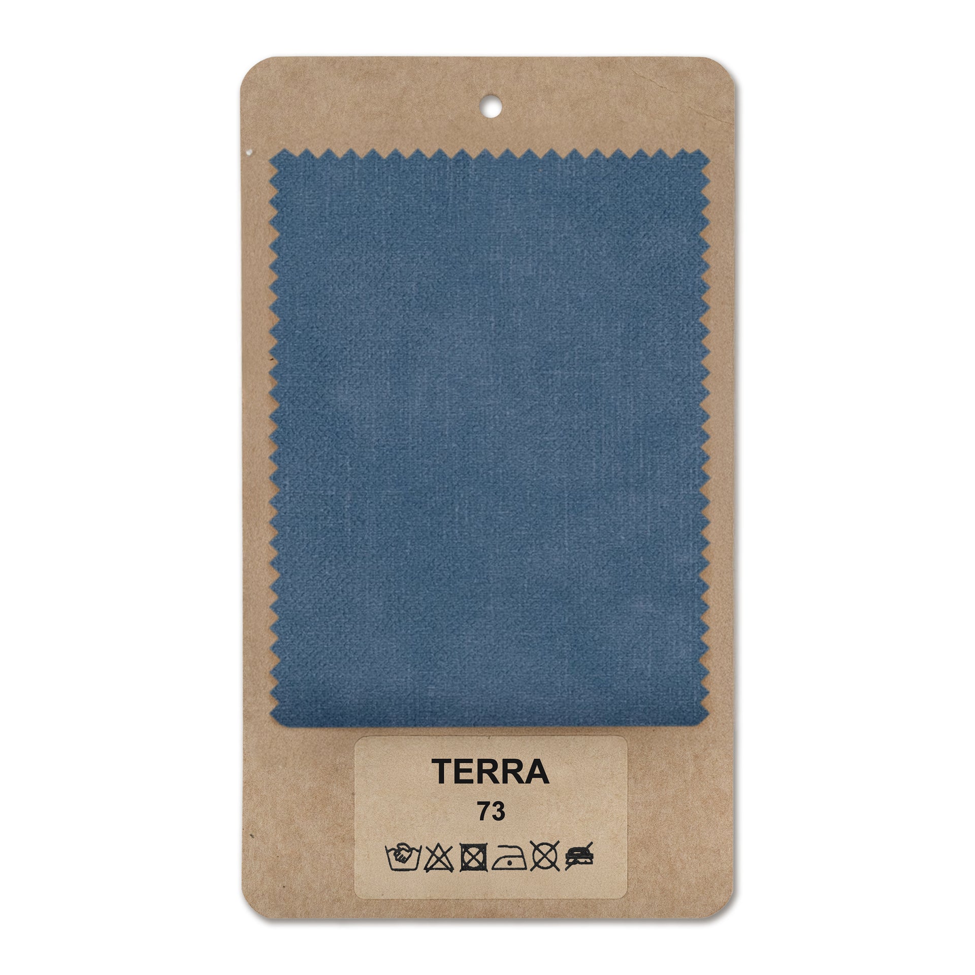 Próbnik tkanin TERRA Błękitny Łupek (TERRA 73)