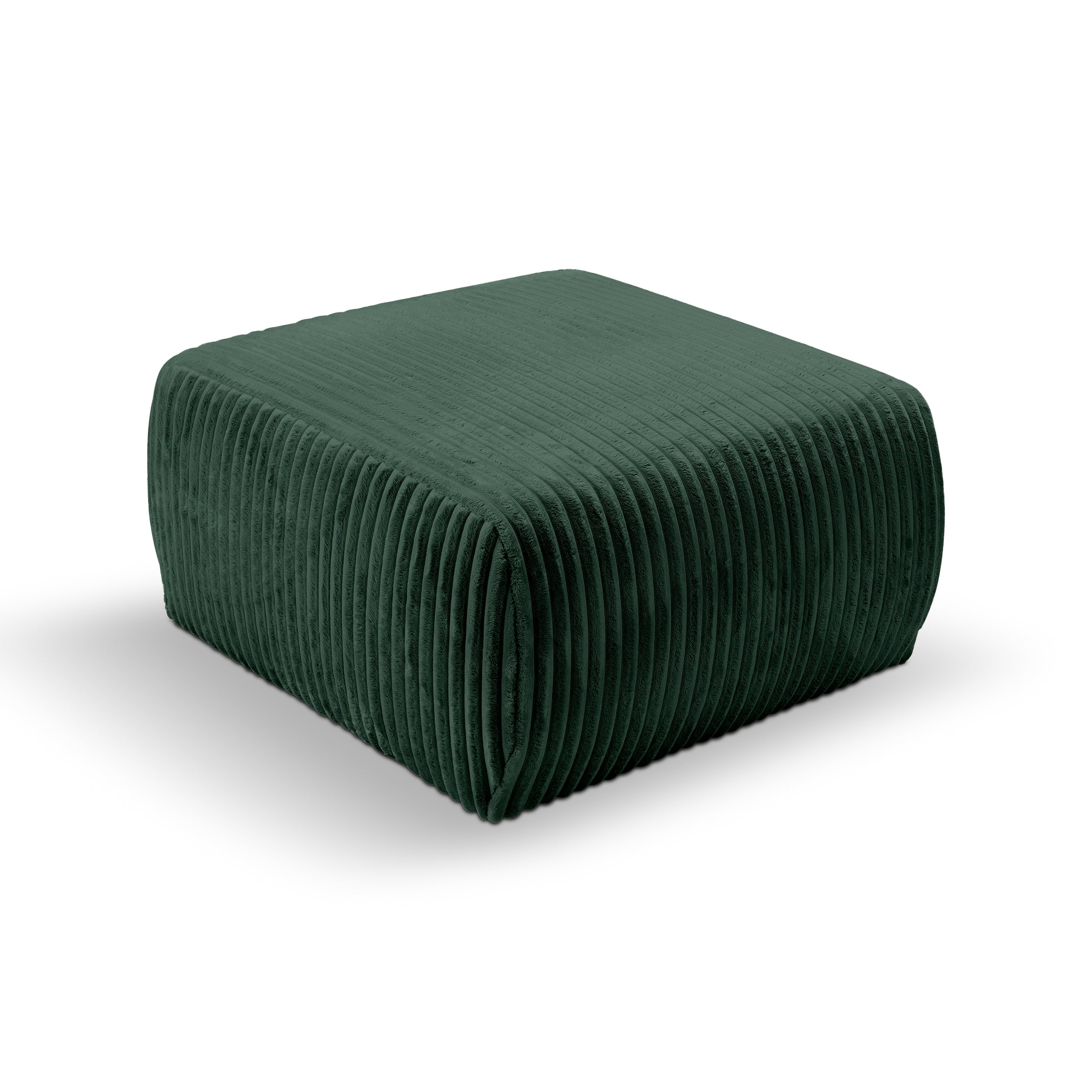 Pufa tapicerowana 82x41 w stylu vintage | ALLORO Cień Paproci (TILIA 39)