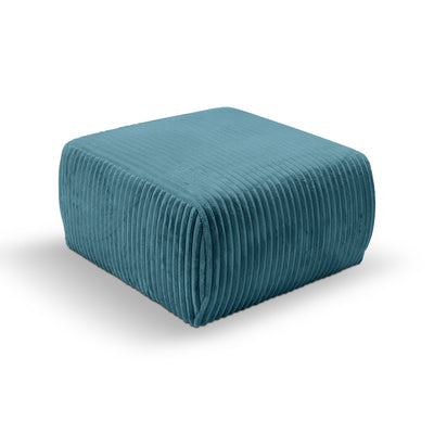 Pufa tapicerowana 82x41 w stylu vintage | ALLORO Głębia Wody (TILIA 75)