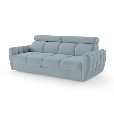 Sofa z funkcją spania 3-osobowa 227 cm w stylu minimalistycznym | Franec