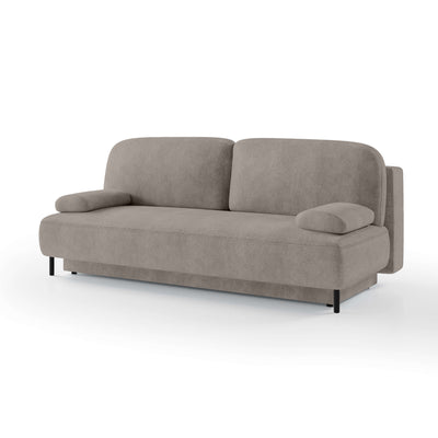 Sofa 2-osobowa z funkcją spania 140x200 z pojemnikiem w stylu nowoczesnym | Tola