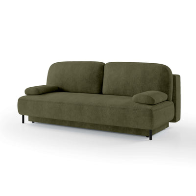 Sofa 2-osobowa z funkcją spania 140x200 z pojemnikiem w stylu nowoczesnym | Tola