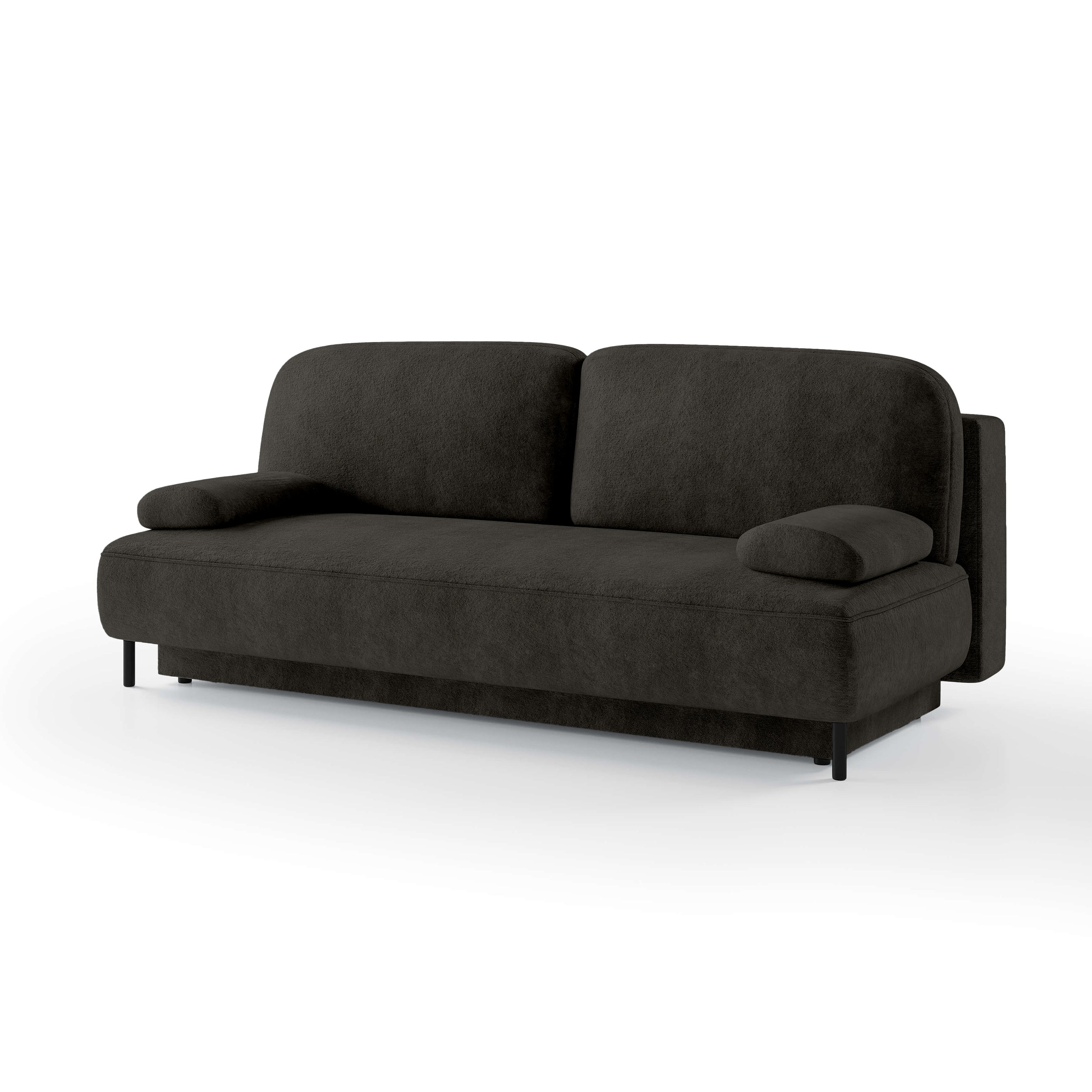 Sofa 2-osobowa z funkcją spania 140x200 z pojemnikiem w stylu nowoczesnym | Tola