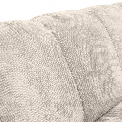 Sofa trzyosobowa do salonu w stylu nowoczesnym, tkanina Vega | Nellia