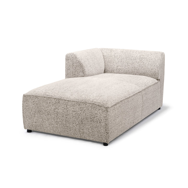 Sofa Modułowa BRICK Moduł L Lewo Porcelanowy Beż (BELLA 05)