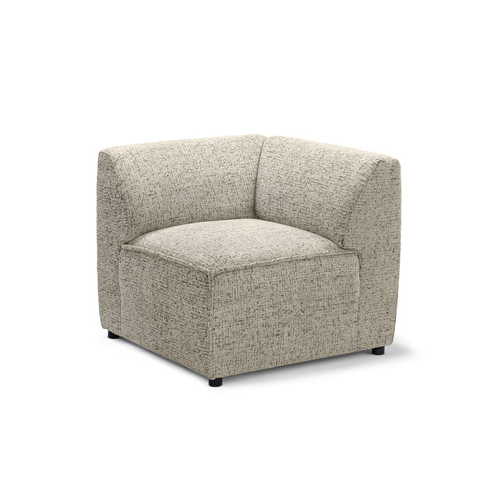 Sofa Modułowa BRICK Moduł M Lewo Porcelanowy Beż (BELLA 05)