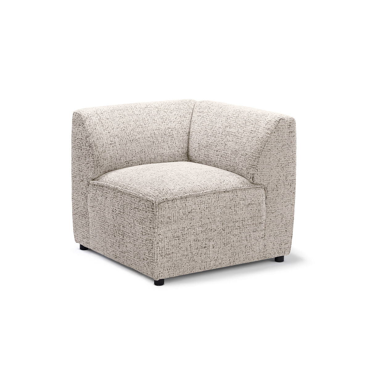 Narożnik Modułowy BRICK Moduł M Lewo Porcelanowy Beż (BELLA 05)