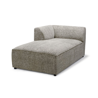 Narożnik Modułowy BRICK Moduł L Lewo Szary Taupe (BELLA 15)