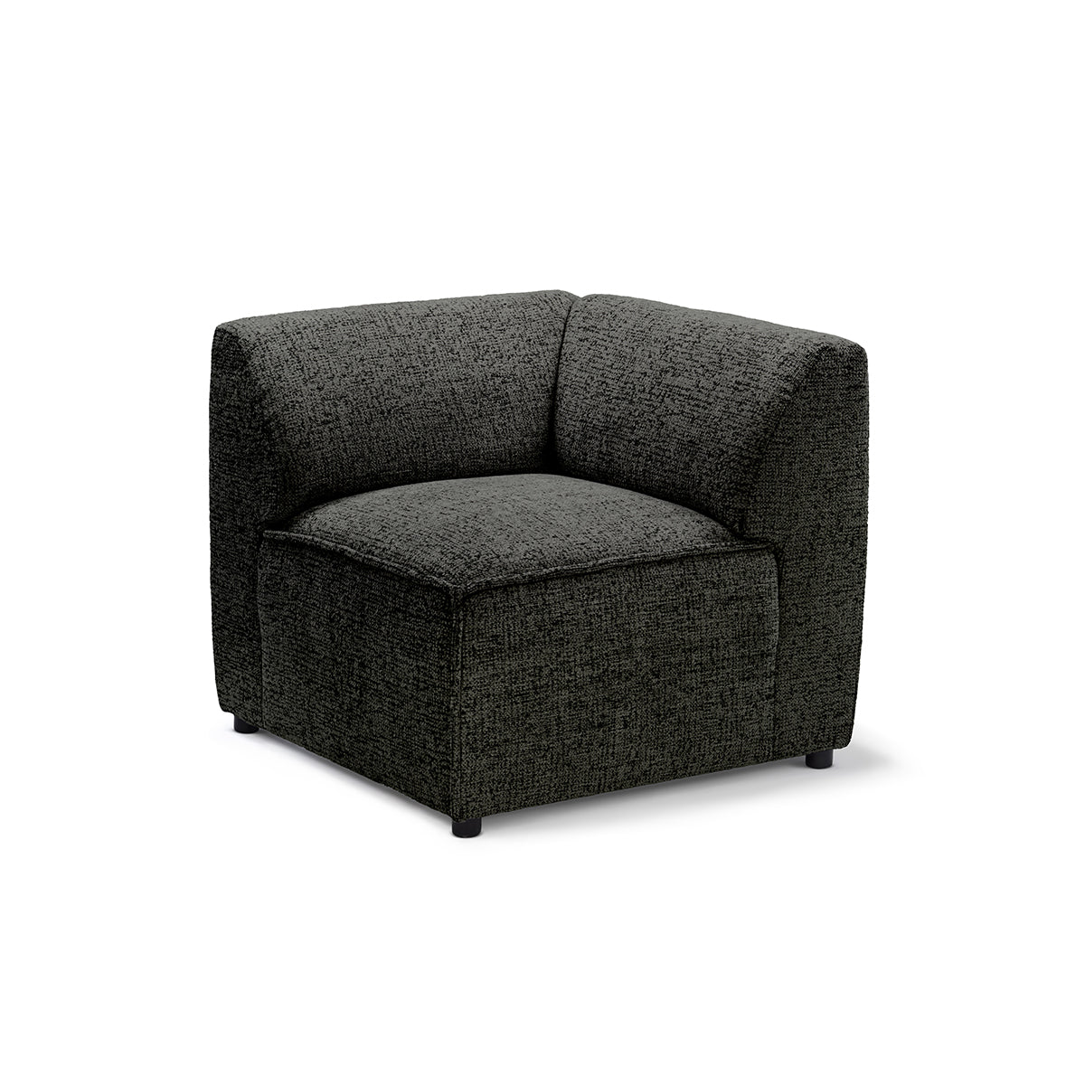 Narożnik Modułowy BRICK Moduł M Lewo Bazaltowy Popiół (BELLA 20)