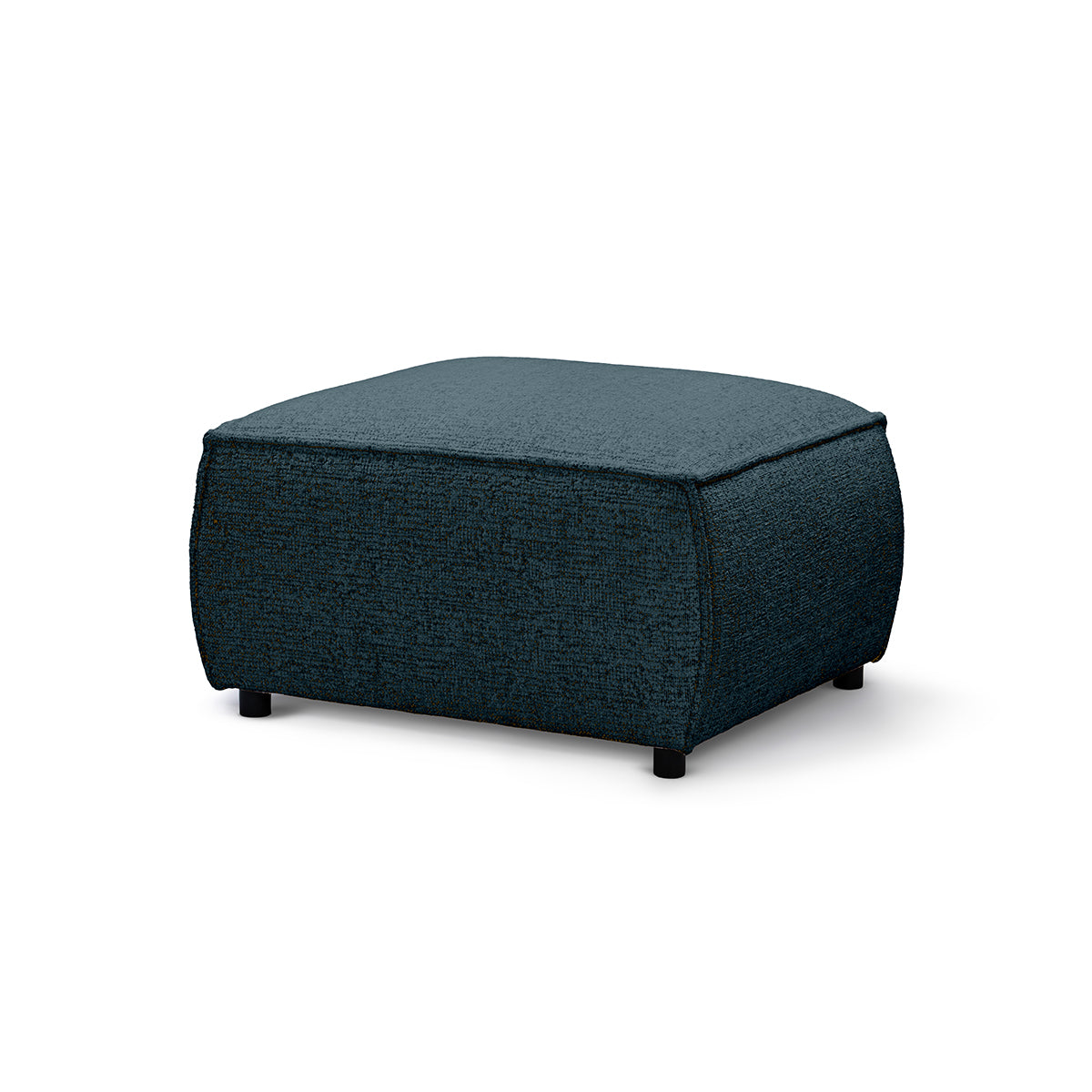 Pufa BRICK Atramentowy Grafit (BELLA 30)