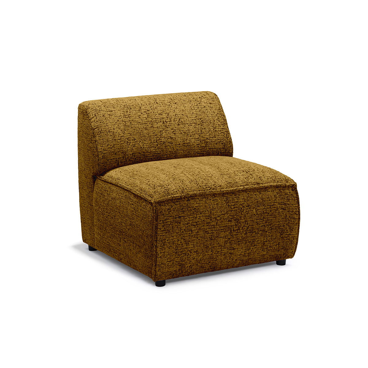 Sofa Modułowa BRICK Moduł S Uniwersalny Złoty Dąb (BELLA 45)