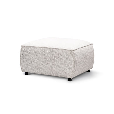 Pufa 94x40 cm w stylu nowoczesnym | BRICK Kremowy Pergamin (BELLA 50)